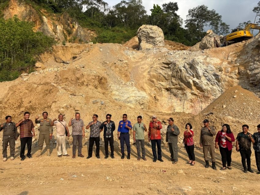 Pemprov Sumut Setop Galian C di Karo, Perusahaan Jual Hasil Tambang Tanpa Izin