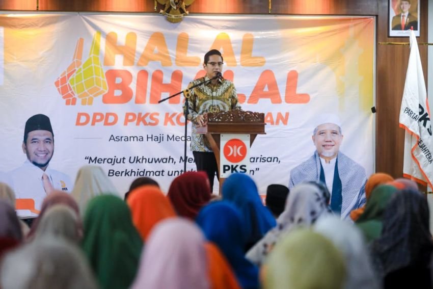 Rico Waas Hadiri Halal Bihalal PKS Kota Medan, Ajak Tinggalkan Sekat Politik dan Perkuat Sinergi untuk Pembangunan Kota
