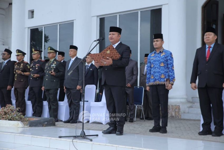 Pemkab Asahan Gelar Upacara Harkitnas ke-118, Wabup Tekankan Kedaulatan dan Literasi Digital