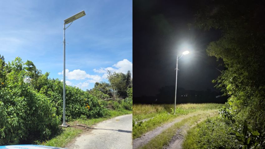 Tokoh Putra Daerah Maruli Siahaan Bantu Penerangan Jalan di Bahalimbalo, Warga Akhirnya Nikmati Lampu Setelah Bertahun-tahun Gelap