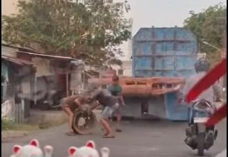 Viral Aksi Bajing Loncat Curi Pelek Truk di Medan, Polisi Ringkus Satu Pelaku