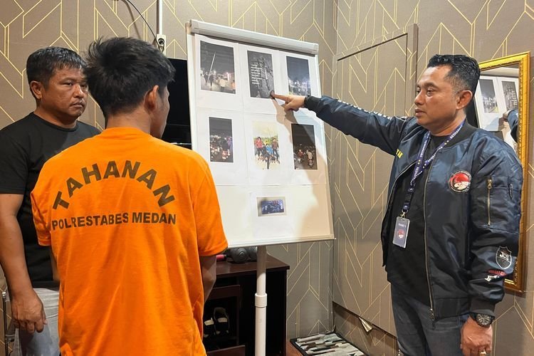 Ketua Geng Motor di Medan Ditangkap Saat Edarkan Vape Getar Berisi Narkoba