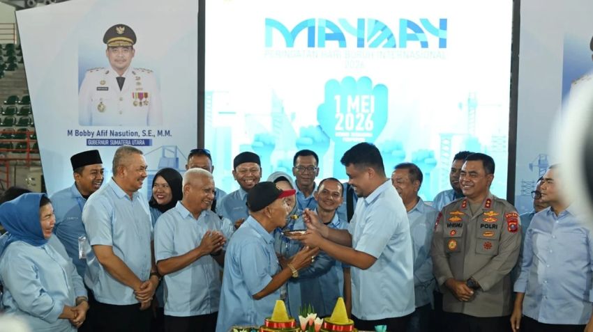 77 Serikat Buruh Hadiri May Day di Sumut, Bobby Nasution: Semua Tuntutan Jadi Prioritas