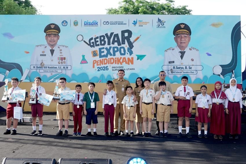 Penutupan Gebyar dan Expo Pendidikan Sumut 2026 Berlangsung Meriah, Disdik Usul Jadi Agenda Tahunan