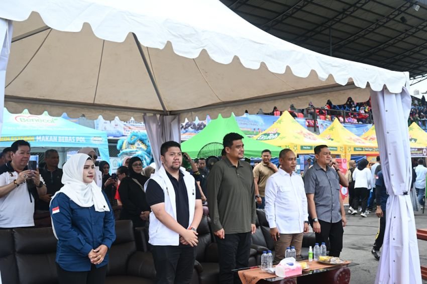 Bobby Nasution Buka Festival Layang-Layang Piala Gubernur Sumut, Dorong Jadi Daya Tarik Wisata