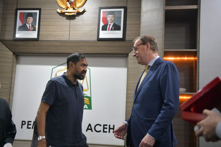 Gubernur Mualem Terima Delegasi Belanda, Fokus Bahas Kerja Sama Penanganan Bencana hingga Investasi