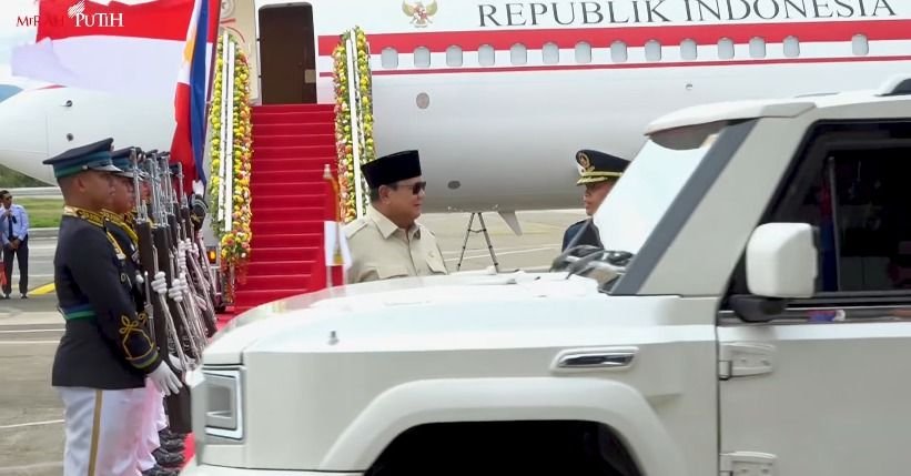 Prabowo Naik Maung MV3 di Filipina, Kendaraan Buatan RI Jadi Sorotan KTT ASEAN