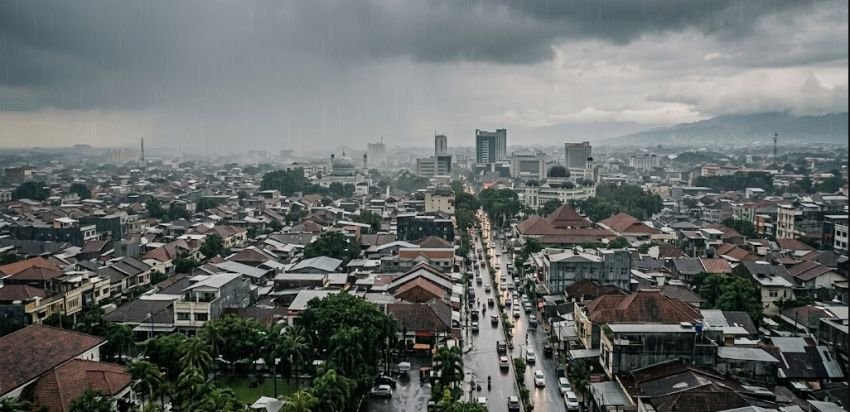 SUMUT Diguyur Hujan Ringan hingga Sedang, BMKG Ingatkan Warga Waspada Cuaca Ekstrem