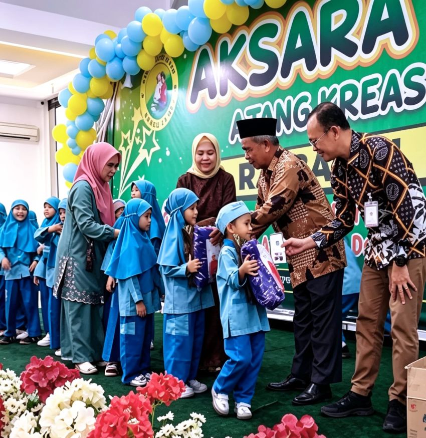 PT Bank SUMUT KCPSyariah Rantauprapat Salurkan Bingkisan untuk Siswa Babul Ilmi, Dukung Semangat Pendidikan Generasi Muda