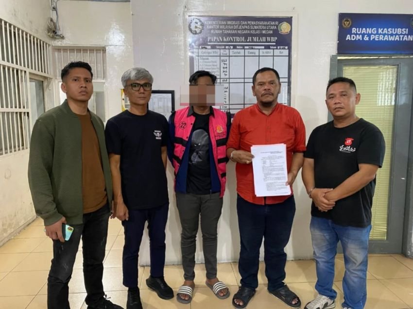 Kejari Medan Eksekusi Buronan Korupsi KUR Rp6,28 Miliar ke Rutan Tanjung Gusta