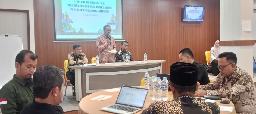 Pemprov Aceh Gelar Bimtek SPM Pascabencana di Lhokseumawe, Perkuat Layanan Dasar