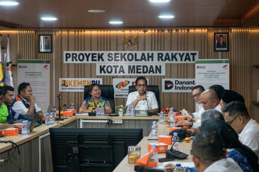 Pembangunan Sekolah Rakyat di Medan Capai 73 Persen, Rico Waas Beri Dukungan Penuh