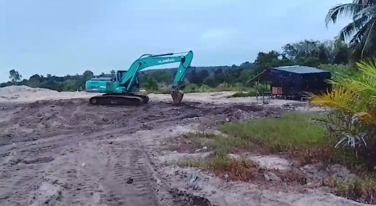 Meski Sudah Diturunkan Aparat, Aktivitas Tambang Timah Ilegal di Belo Laut Diduga Masih Beroperasi