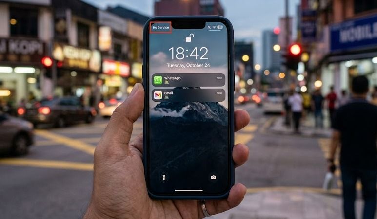 Sinyal iPhone Tiba-Tiba Hilang dan Muncul &ldquo;No Service&rdquo;? Ini Penyebab dan Cara Mengatasinya