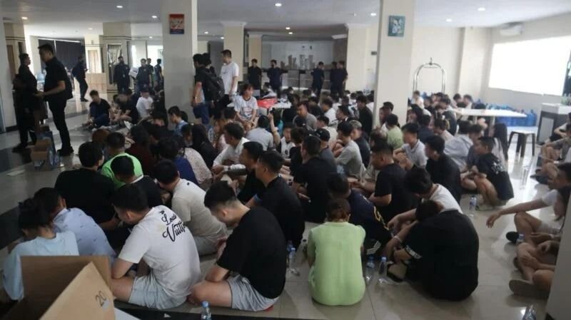 Imigrasi Bongkar Dugaan Sindikat Scam di Batam, 210 WNA Diamankan