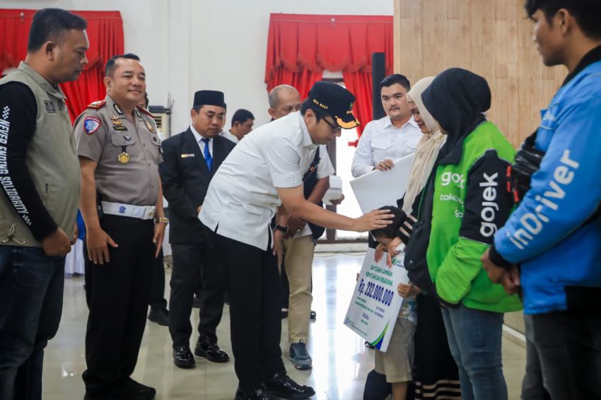 Pemko Medan Lindungi Ribuan Ojol dengan BPJS Ketenagakerjaan, Rico Waas: Driver Harus Kerja Tenang