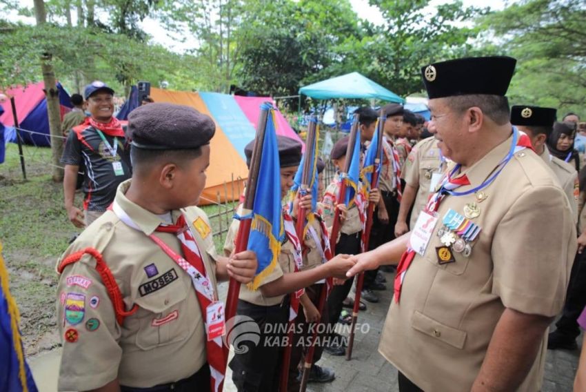 Bupati Asahan Buka Jambore Pramuka 2026, Tekankan Pembentukan Karakter Generasi Muda