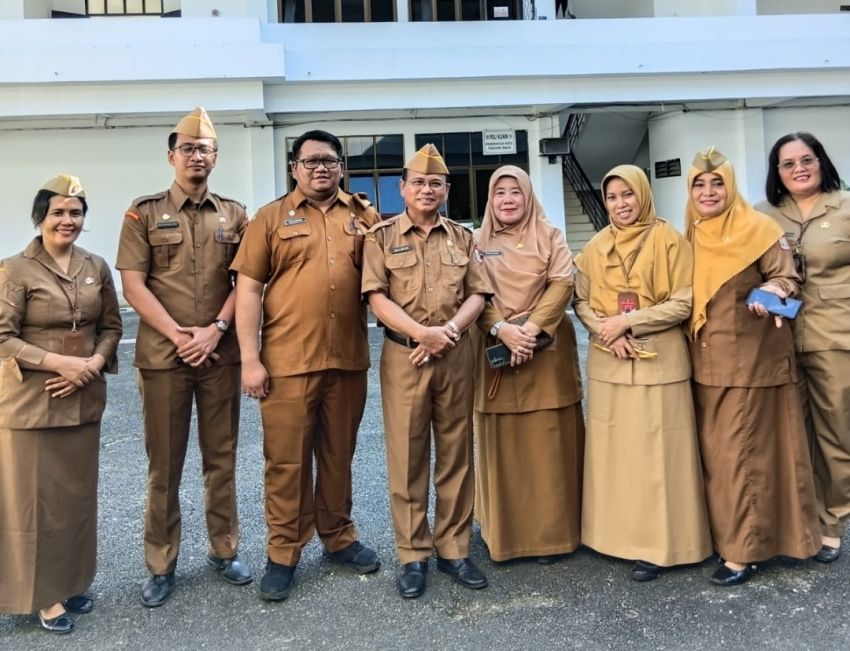 Asisten Administrasi dan Umum Setdako Tanjungbalai Pimpin Apel Memasuki Masa Purna Tugas