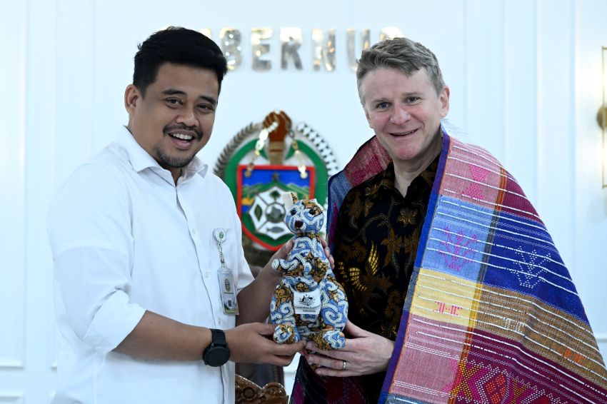 Bobby Nasution Tawarkan Potensi Ekonomi Sumut ke Dubes Australia, Bidik Kerja Sama Lebih Luas