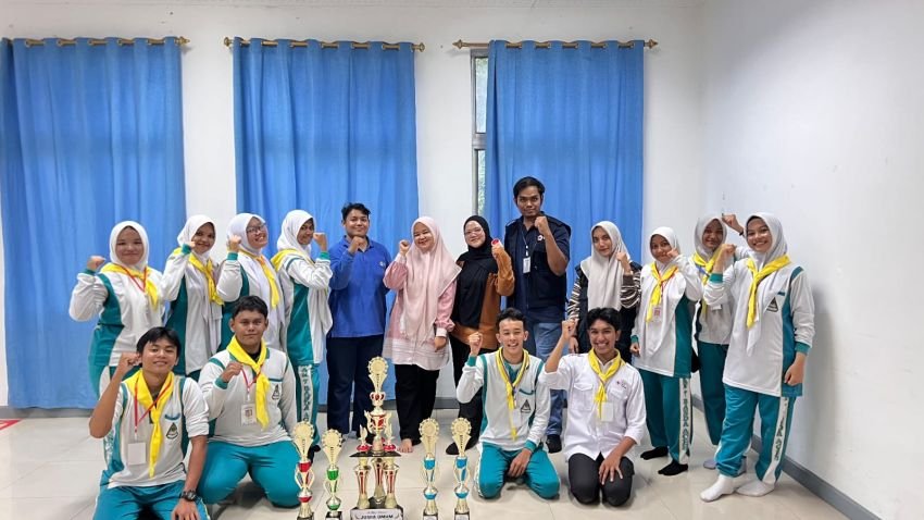 SMAN 7 Banda Aceh Juara Umum Traveling Kepalangmerahan, Borong 3 Medali Emas