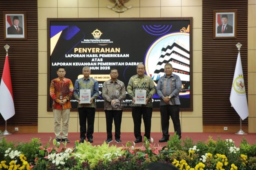 Pemkab Asahan Cetak Opini WTP ke-10 Berturut-turut dari BPK RI atas LKPD 2025, Bupati Taufik: Ini Hasil Kerja Keras Bersama