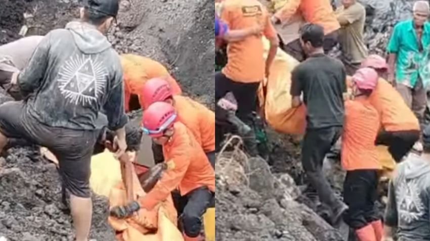 Dua Pekerja Timah Bekas di Medan Deli Ditemukan Tewas Tertimbun Longsor