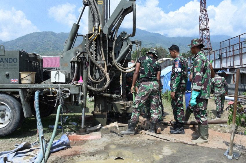 Satgas PRR Percepat Pembangunan Sumur Bor dan MCK, Akses Air Bersih Penyintas Capai 1.500 Titik