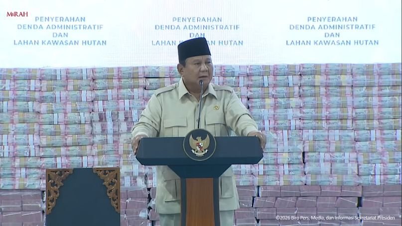 Prabowo Tersenyum Lihat Gunungan Rp10 Triliun Duit Rampasan Koruptor, Singgung Dana Misterius Rp39 Triliun