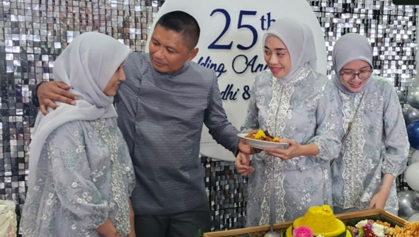 Pernikahan Perak ke-25 Budhi Achmadi Jadi Momen Hangat Silaturahmi Keluarga