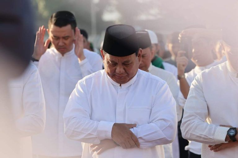 Prabowo Jalani Salat Idul Adha di Prancis, Istana: Presiden Masih dalam Kunjungan Kerja