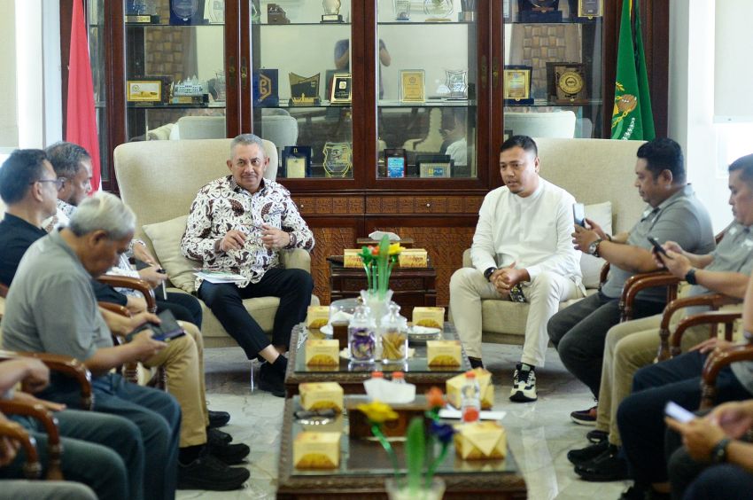 Pj Sekdaprov Sumut Tegaskan Wartawan Mitra Strategis Pemerintah Saat Terima Audiensi FWP