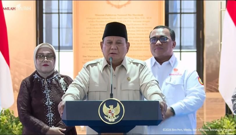 Prabowo Sebut Sejumlah Menteri Masuk RS karena Kerja Keras