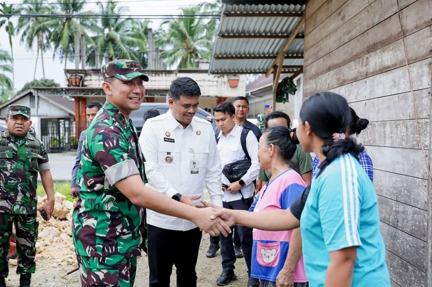 Dukung Karya Bakti Skala Besar TNI AD, Bobby Nasution Dorong Percepatan Infrastruktur demi Kesejahteraan Masyarakat Kepulauan Nias
