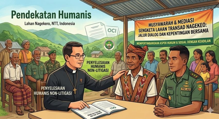 Sengketa Lahan Transad Nagekeo, OCI Usulkan Penyelesaian Lewat Jalur Mediasi