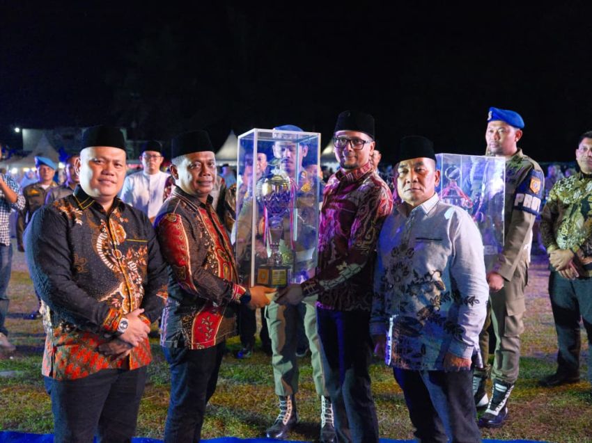 Bupati Fery Sahputra Simatupang tutup pelaksanaan MTQ dan FSQ, Ribuan Warga Padati Teluk Panji