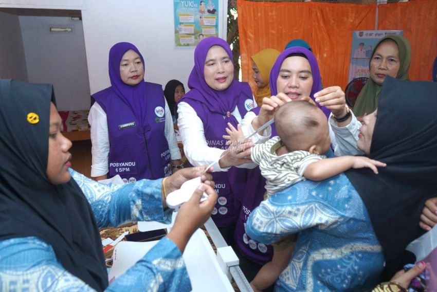 Ketua TP-PKK Asahan Tekankan Peran Posyandu dalam Pencegahan Stunting dan Layanan Kesehatan Gratis