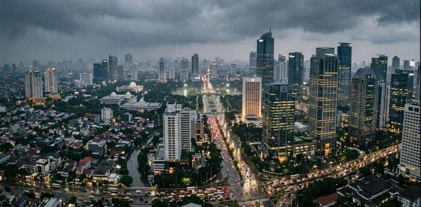 Cuaca Jakarta Hari Ini: Jakpus, Jakbar hingga Jaktim Berpotensi Hujan Ringan