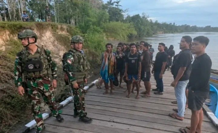 44 Pendulang Emas Dievakuasi dari Pegunungan Bintang, TNI Sebut Ada Ancaman OPM