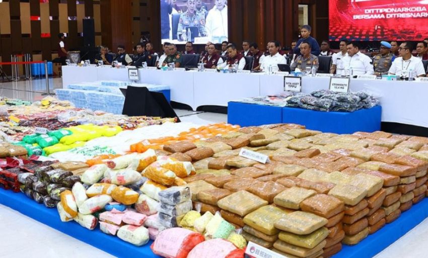 Sarang Narkoba Digempur! Polda Sumut Ungkap 264 Kasus dalam Lima Hari, 342 Tersangka Ditangkap