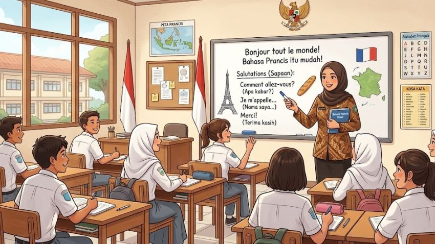 Indonesia Belum Siap Ajarkan Bahasa Prancis dan Portugis di Sekolah, Ini Kata Pakar