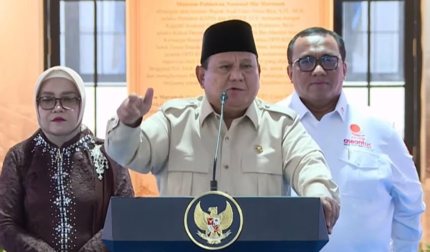 Prabowo Ingatkan Aparat Penegak Hukum: Jangan Mau Jadi &ldquo;Backing&rdquo; Judi dan Narkoba