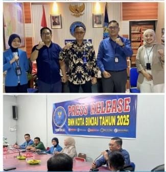 BNNK Binjai Gandeng Bank Mandiri, Perkuat Sinergi Pencegahan dan Pemberantasan Narkoba