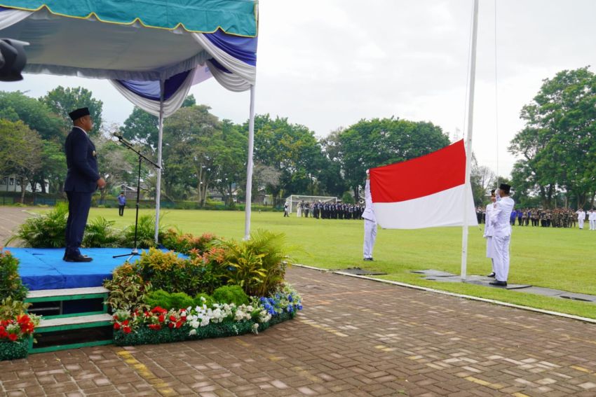 Wakil Bupati Syafrizal Pimpin Upacara Peringatan Harkitnas ke - 118