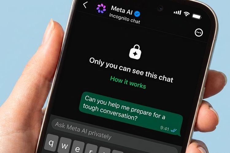 WhatsApp Luncurkan Fitur Incognito Chat untuk Meta AI, Obrolan Lebih Privat