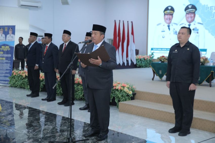 Bupati Asahan Lantik Pejabat Eselon II, Tekankan Integritas dan Pelayanan Maksimal untuk Masyarakat