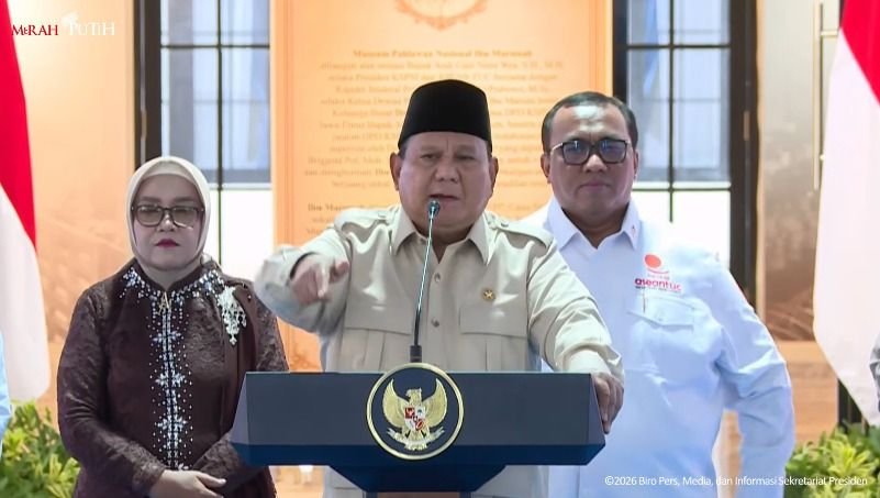 Prabowo Tegaskan Bung Karno Milik Seluruh Bangsa, Bukan Satu Partai