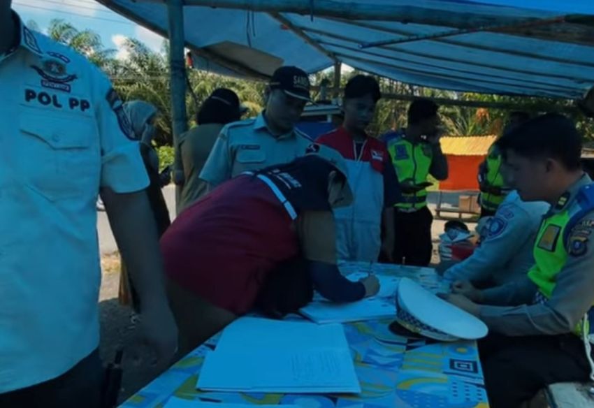 Tertib Pajak Demi Batu Bara Maju! Razia Terpadu PKB Digelar di Kecamatan Lima Puluh