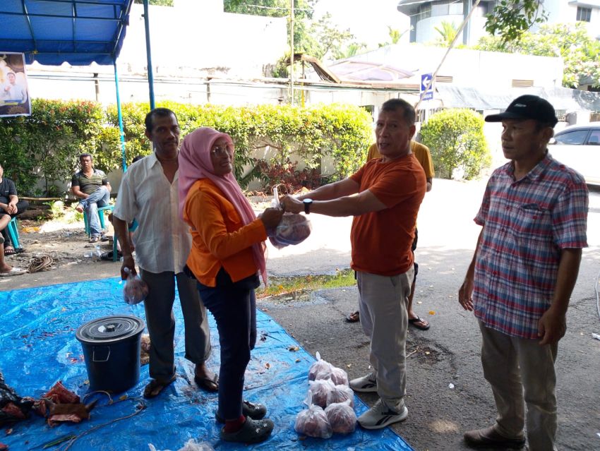 Forum Jurnalis Medan Sembelih 4 Hewan Kurban, Pererat Solidaritas di Kalangan Wartawan