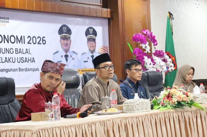 Sinergi Pemko Tanjungbalai, BPS dan Pelaku Usaha Sukseskan Sensus Ekonomi 2026: Data Akurat Jadi Kunci Kebijakan Tepat Sasaran