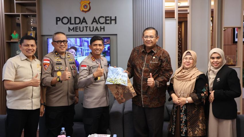 Audiensi dengan UIN Ar-Raniry, Kapolda Aceh Dorong Penguatan Literasi Hukum di Lingkungan Kampus